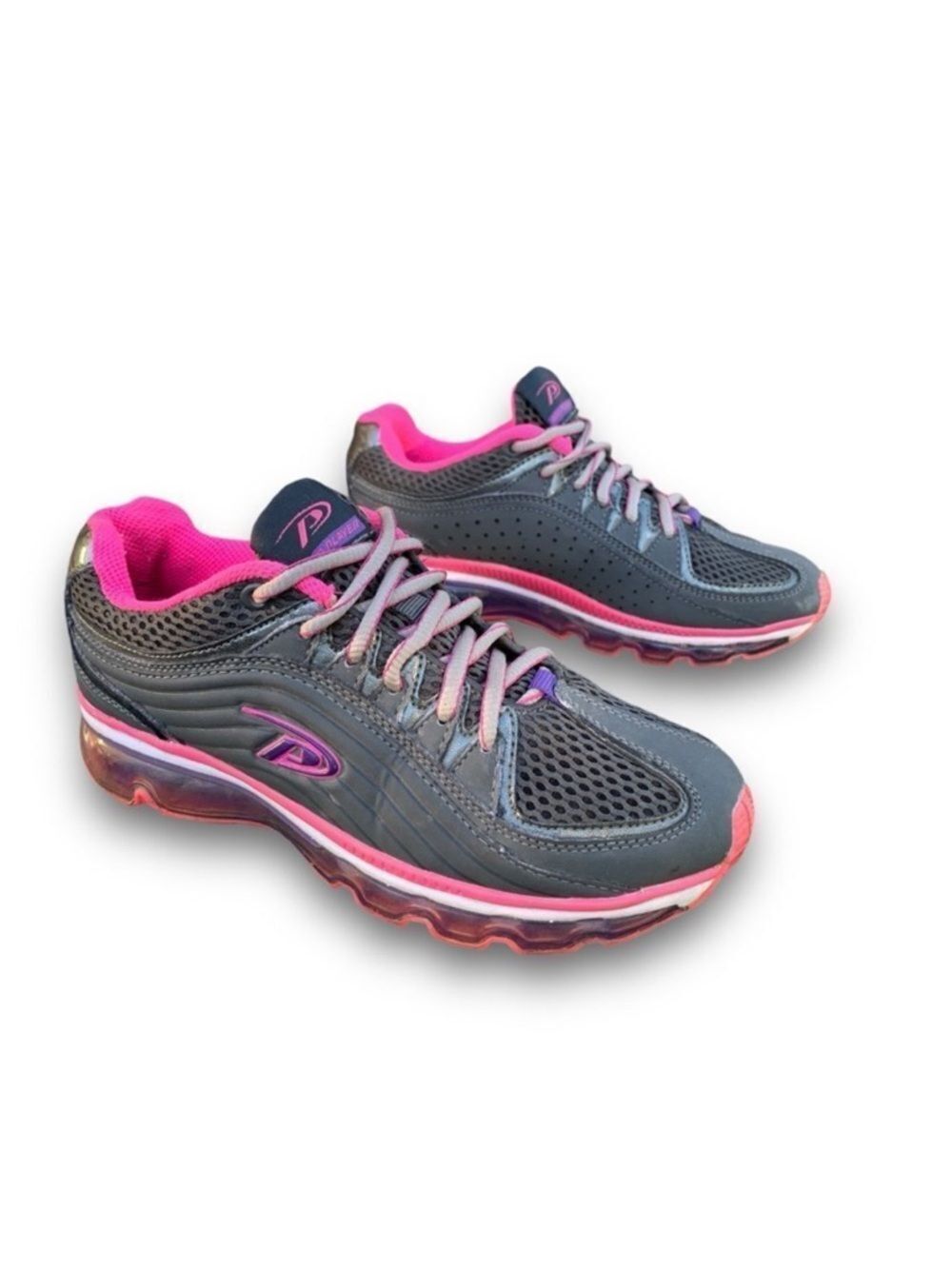 ProPlayer Shock Grey Pink Sneaker Athletic Shoes Women’s size 7.5